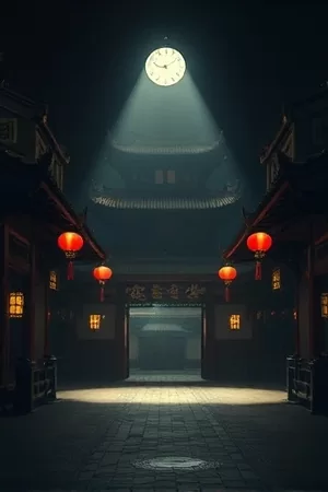 拾光便利店竖版海报 深夜便利店与暖黄的招牌