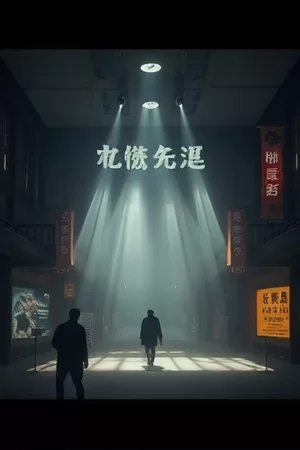 北纬三十度的风竖版海报 丘陵与转动的风力发电机